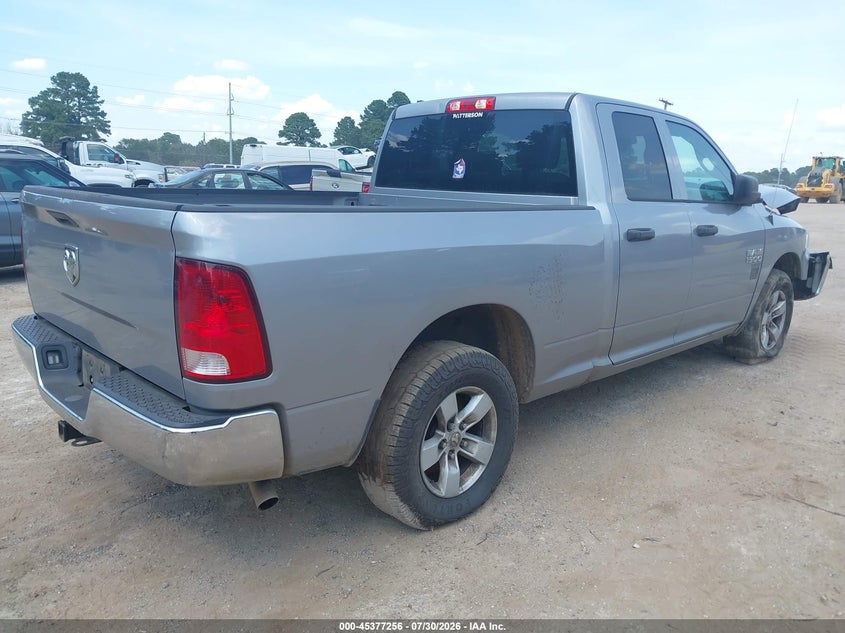 Vin: 1c6rr6fg8ls121198, lot: 45875242, ram 1500 classic tradesman  4x2 6'4 box 20204
