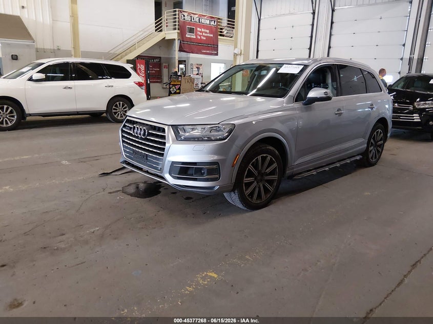 Vin: wa1laaf79hd002896, lot: 45875254, audi q7 3.0t premium 20172