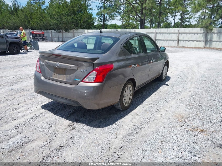 2016 NISSAN VERSA SEDAN 1.6L I-4 DOHC, VVT, 109HP