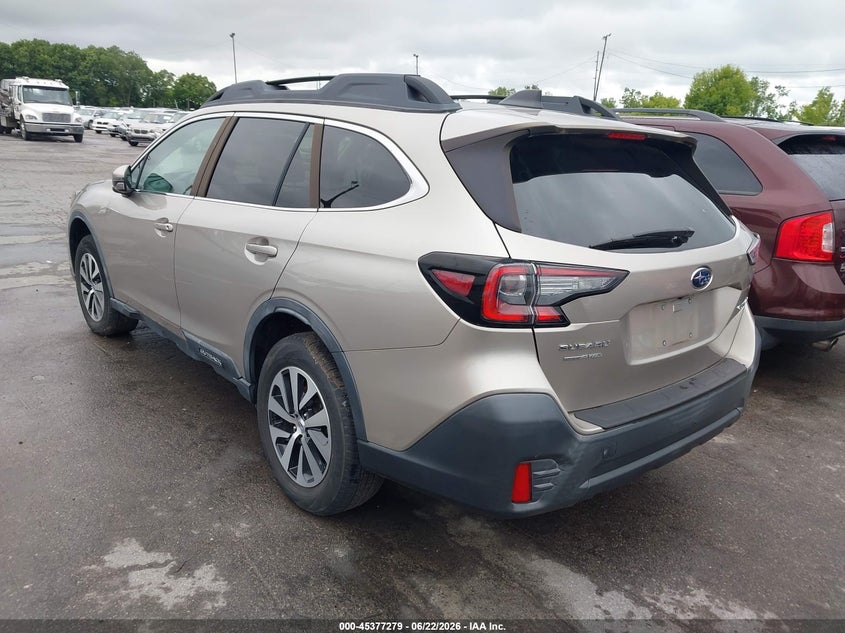 Vin: 4s4btaecxl3141357, lot: 45875265, subaru outback premium 20203