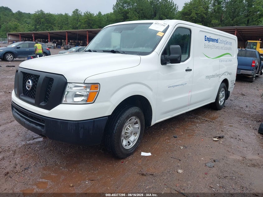 Vin: 1n6bf0ky3ln801536, lot: 45875281, nissan nv cargo nv2500 hd sv standard roof v6 20202