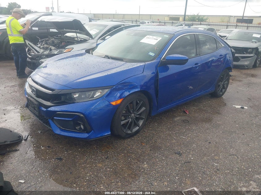 Vin: shhfk7h82lu220672, lot: 45875286, honda civic ex-l 20202