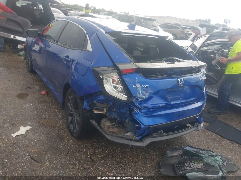 Vin: shhfk7h82lu220672, lot: 45875286, honda civic ex-l 20203