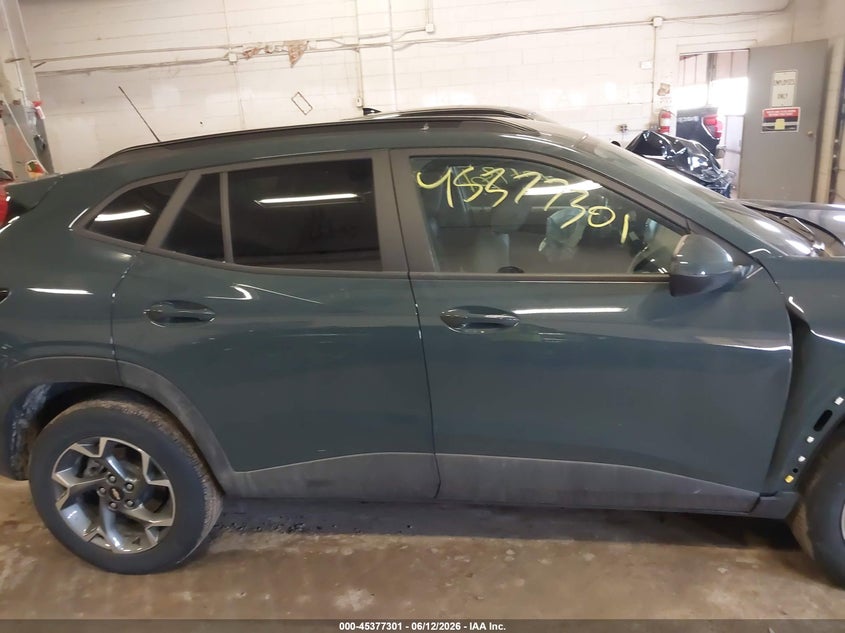 VIN KL77LHEP7SC087615 2025 CHEVROLET TRAX FWD LT