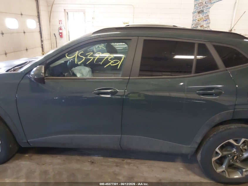 VIN KL77LHEP7SC087615 2025 CHEVROLET TRAX FWD LT