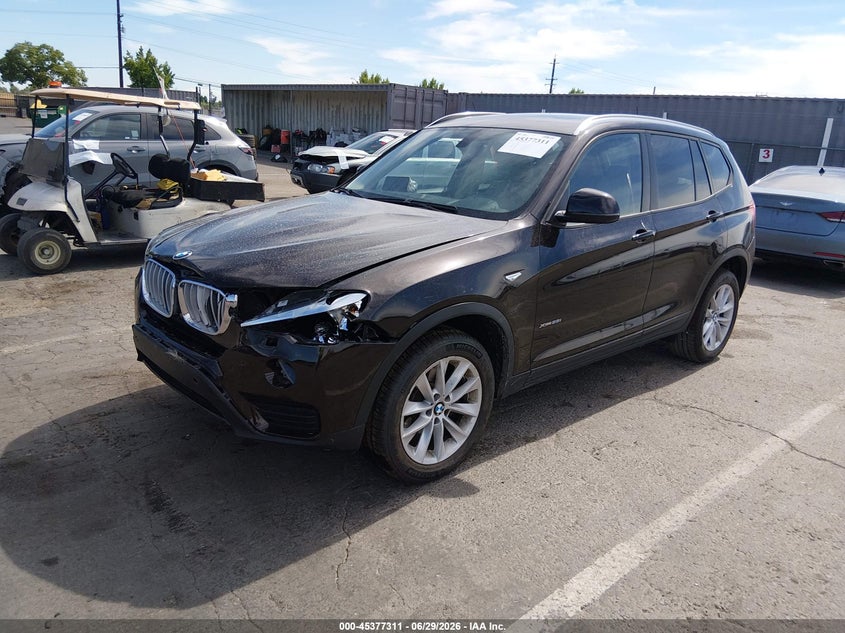 Vin: 5uxwx9c54f0d59069, lot: 45875297, bmw x3 xdrive28i 20152
