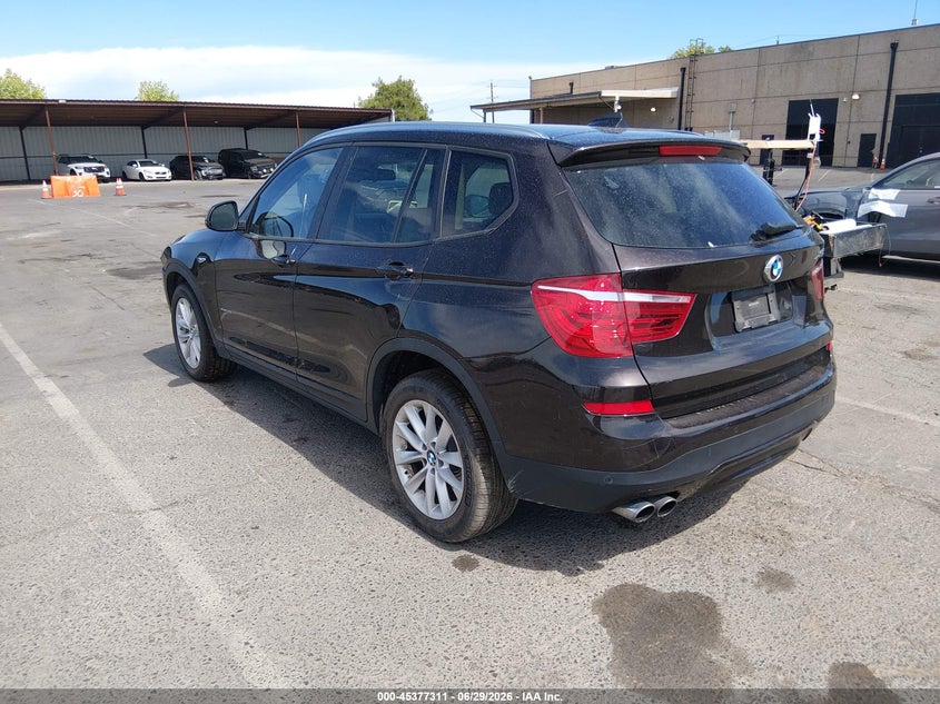 Vin: 5uxwx9c54f0d59069, lot: 45875297, bmw x3 xdrive28i 20153