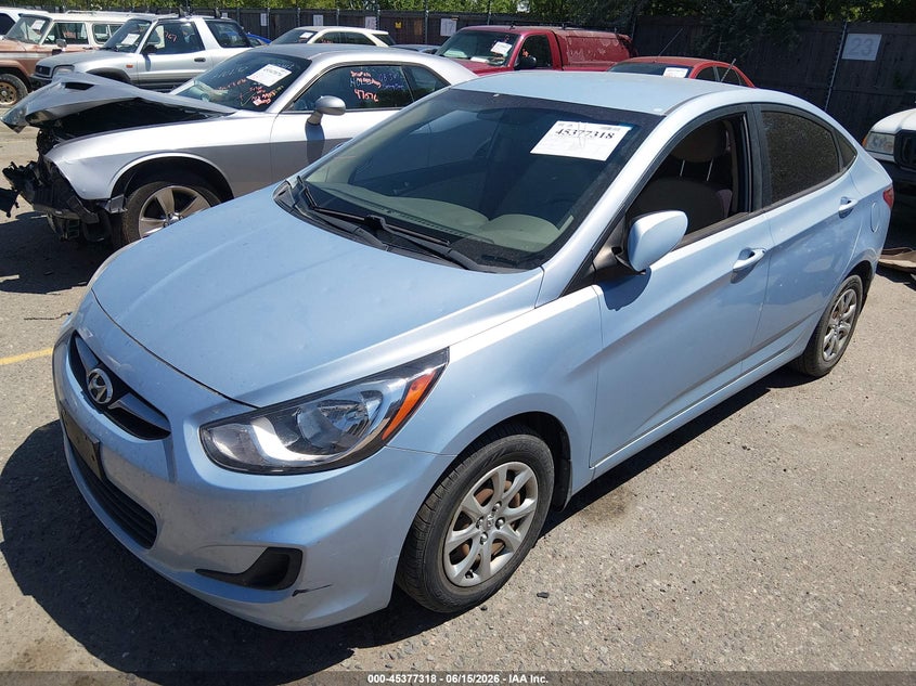2012 Hyundai Accent Gls KMHCT4AE6CU200735 photo 1