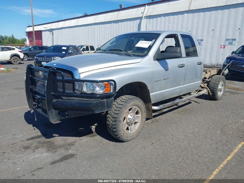 DODGE RAM 2500 2004 VIN 3D7KU28CX4G263353