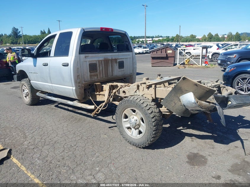 DODGE RAM 2500 2004 VIN 3D7KU28CX4G263353
