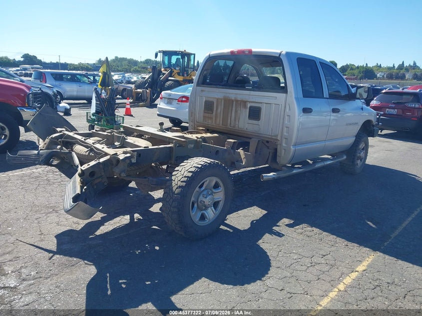 DODGE RAM 2500 2004 VIN 3D7KU28CX4G263353