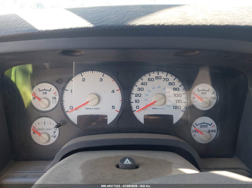 DODGE RAM 2500 2004 VIN 3D7KU28CX4G263353