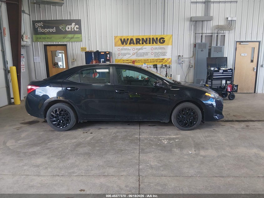 2018 TOYOTA COROLLA SEDAN 1.8L I-4 DOHC, VVT, 132HP