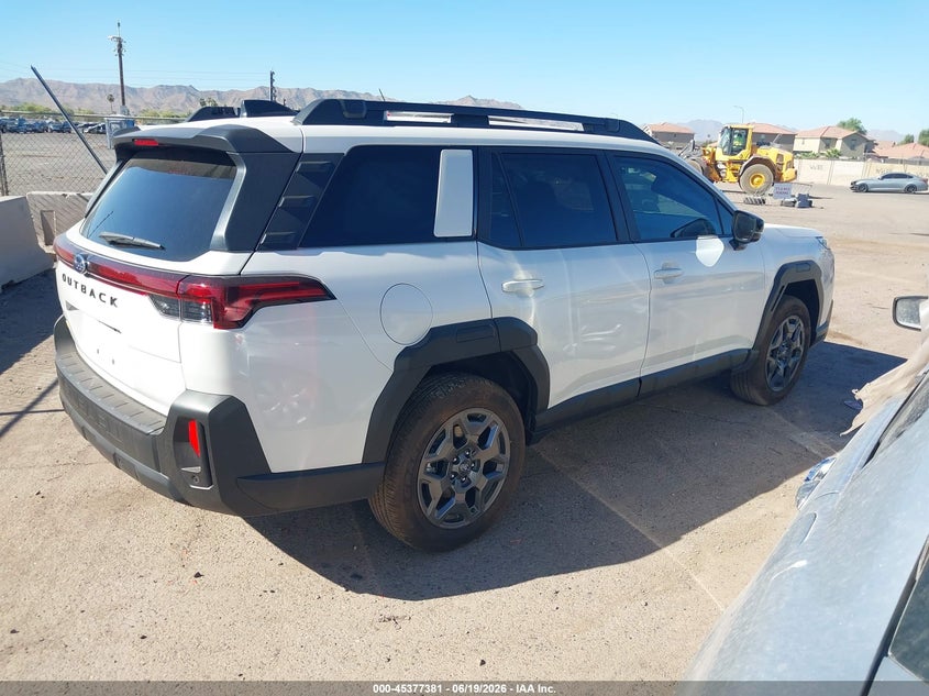 Vin: jf2bupad0ty539040, lot: 45875367, subaru outback premium 20264