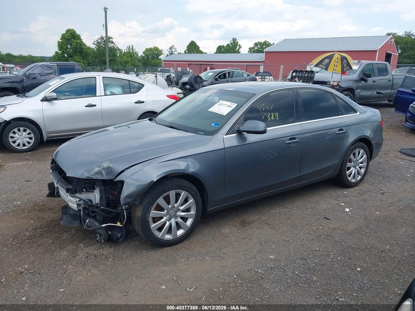 Vin: waubfafl1cn015593, lot: 45875375, audi a4 2.0t premium 20122