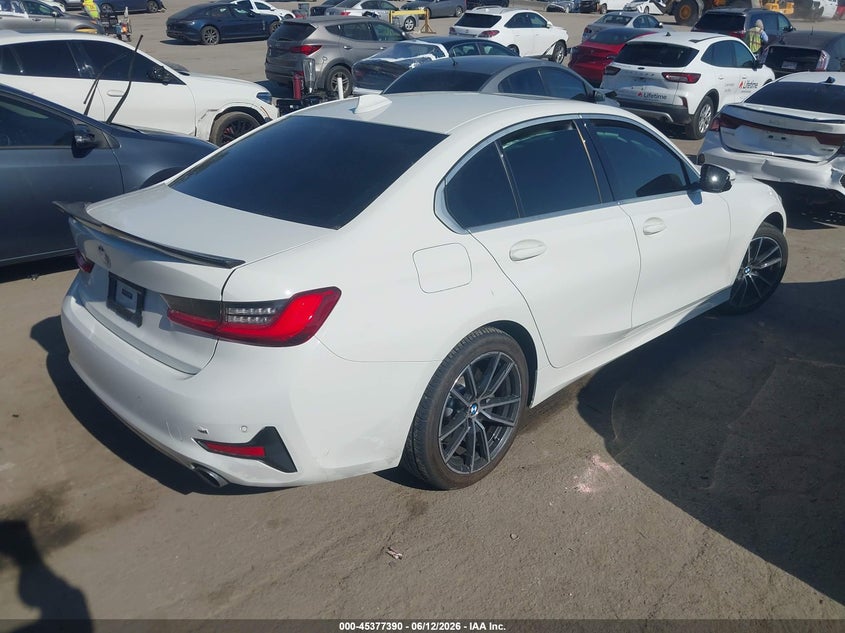 Vin: 3mw5r1j05l8b32405, lot: 45875376, bmw 330i 20204