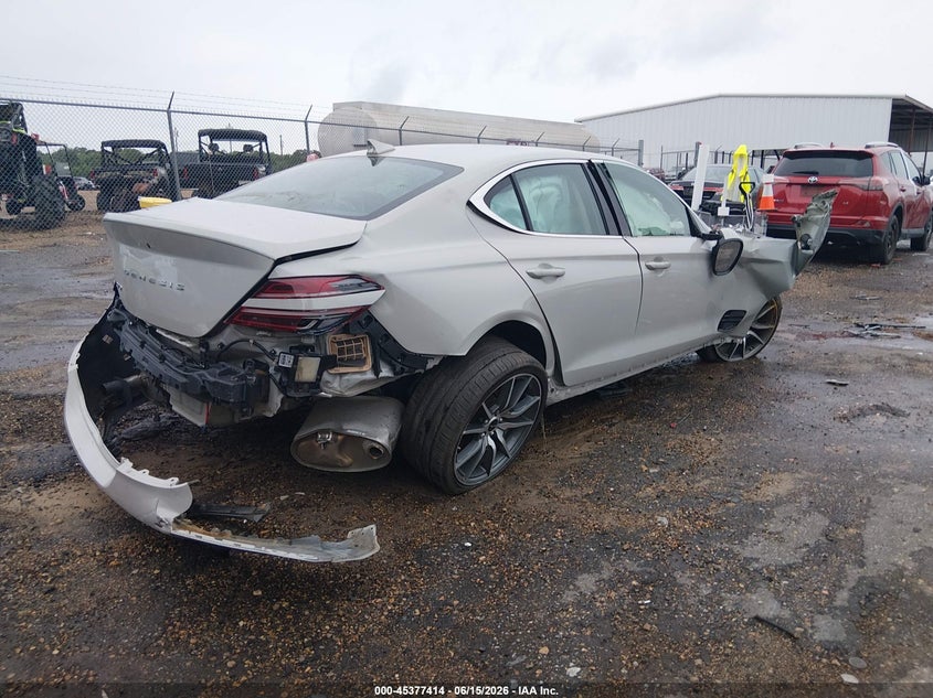 Vin: kmtg34sc5su153877, lot: 45875400, genesis g70 2.5t rwd 20254