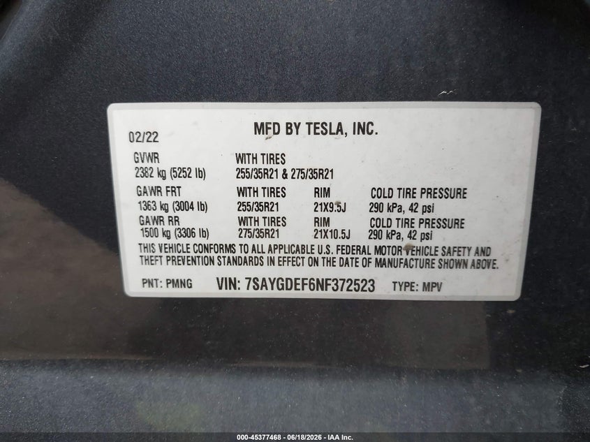 TESLA MODEL Y - zdjęcie 9