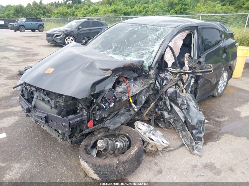 Vin: 3mydlbyvxjy304336, lot: 45875466, toyota yaris ia 20182