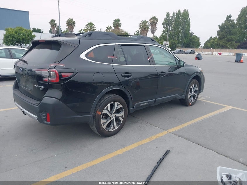 Vin: 4s4btgnd4m3221881, lot: 45875485, subaru outback limited xt 20214