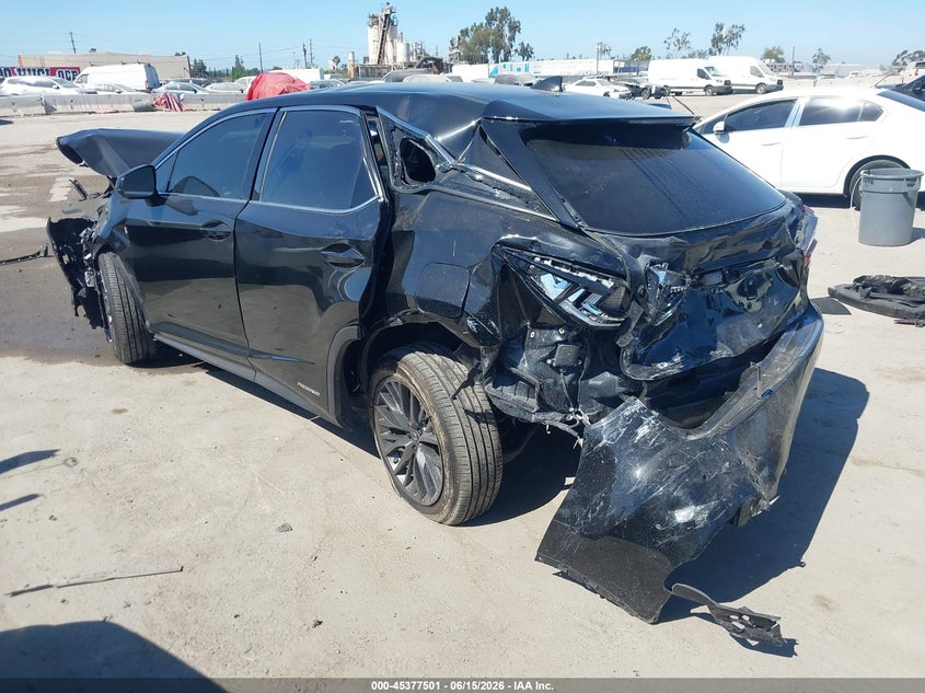 Vin: 2t2sgmda7lc049135, lot: 45875487, lexus rx 450h f sport 20203