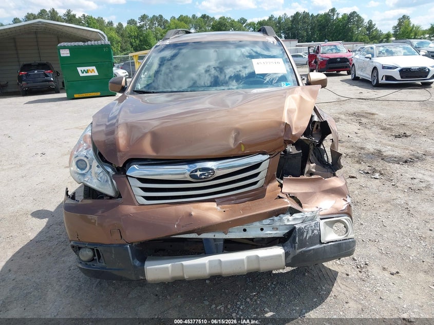 SUBARU OUTBACK 2011 VIN 4S4BRBKC1B3390377