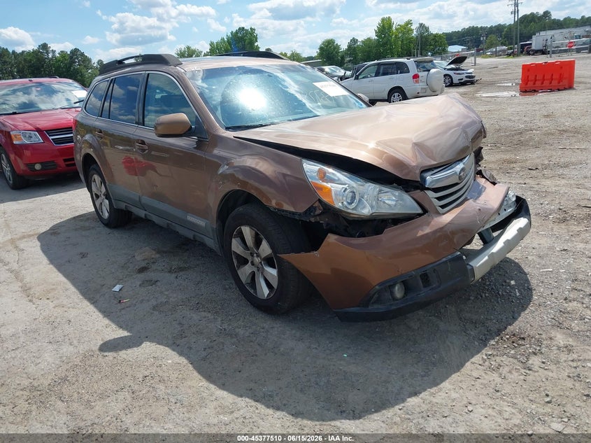 Vin: 4s4brbkc1b3390377, lot: 45875497, subaru outback 2.5i limited 2011 img_1
