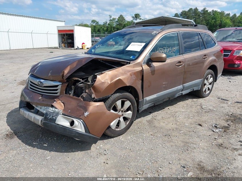 Vin: 4s4brbkc1b3390377, lot: 45875497, subaru outback 2.5i limited 20112