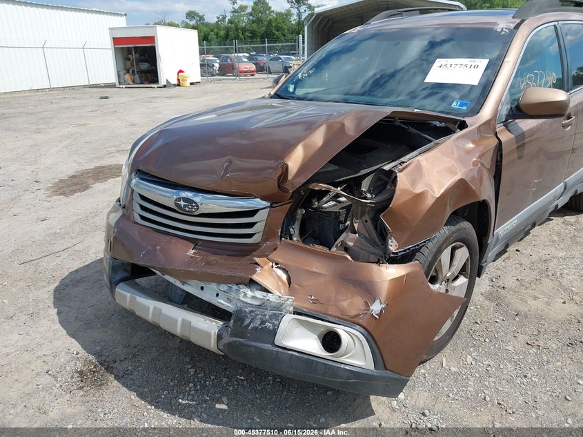 SUBARU OUTBACK 2011 VIN 4S4BRBKC1B3390377