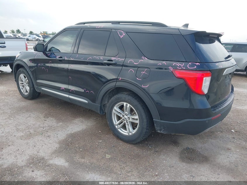 Vin: 1fmsk7dh2ngb40234, lot: 45875520, ford explorer xlt 20223