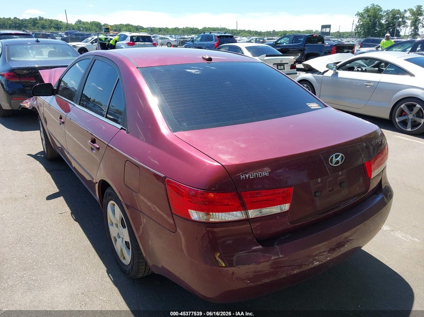2008 HYUNDAI SONATA auction photo 3