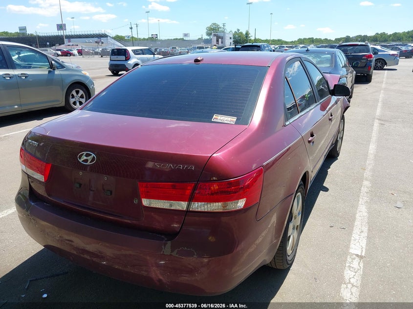 2008 HYUNDAI SONATA auction photo 4