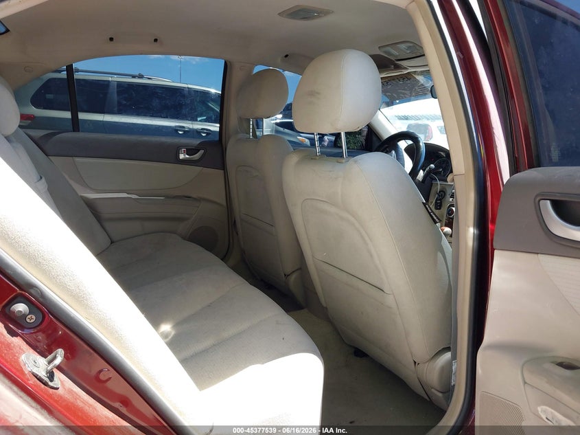 2008 HYUNDAI SONATA auction photo 8