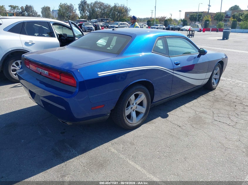 Vin: 2c3cdyag1ch239234, lot: 45875567, dodge challenger sxt 20124