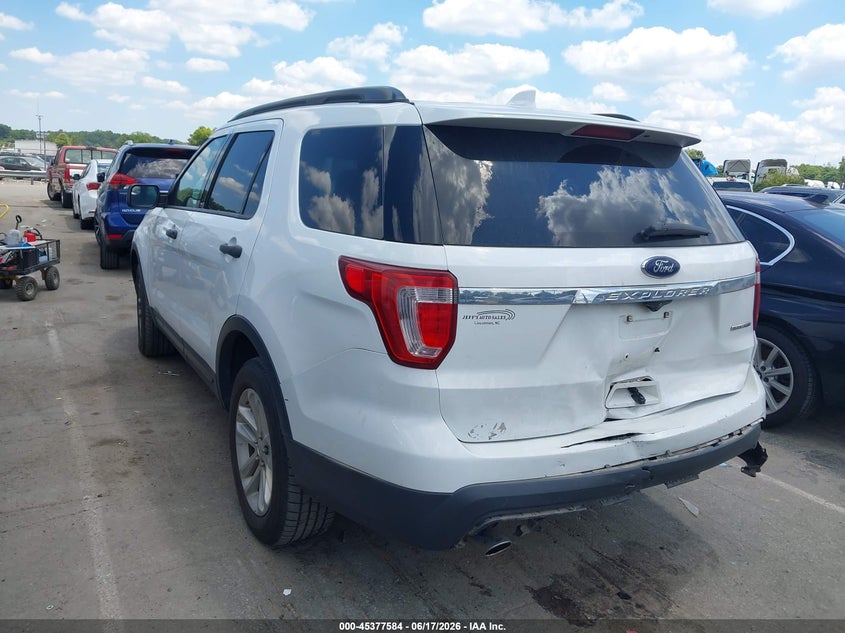 Vin: 1fm5k7b82ggb01534, lot: 45875570, ford explorer 20163