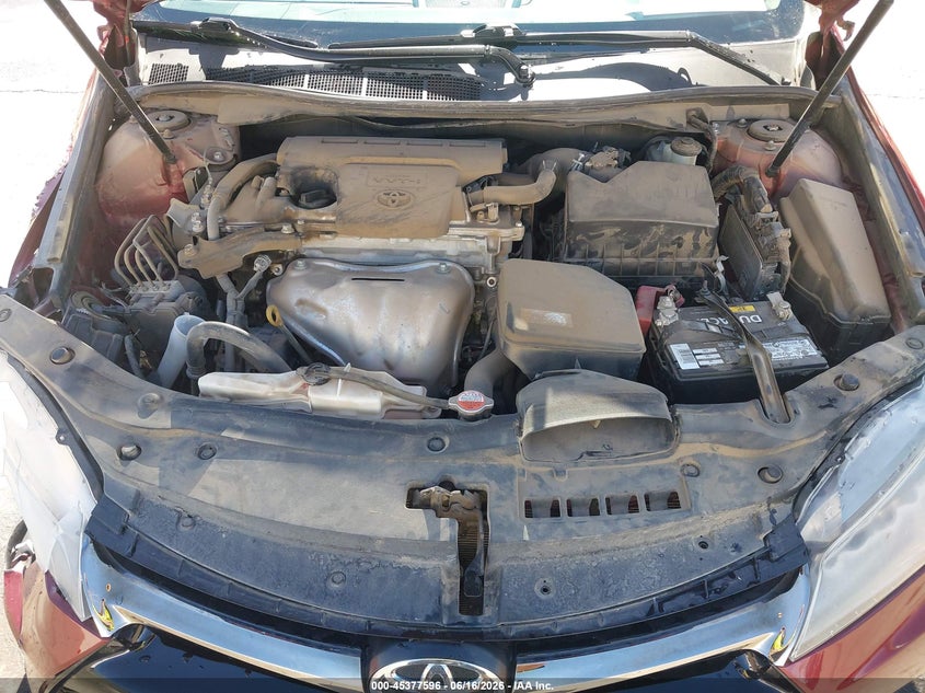 2016 TOYOTA CAMRY SEDAN 2.5L I-4 DOHC, VVT, 178HP