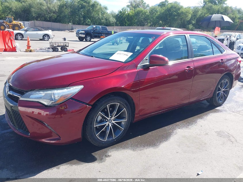 2016 TOYOTA CAMRY SEDAN 2.5L I-4 DOHC, VVT, 178HP
