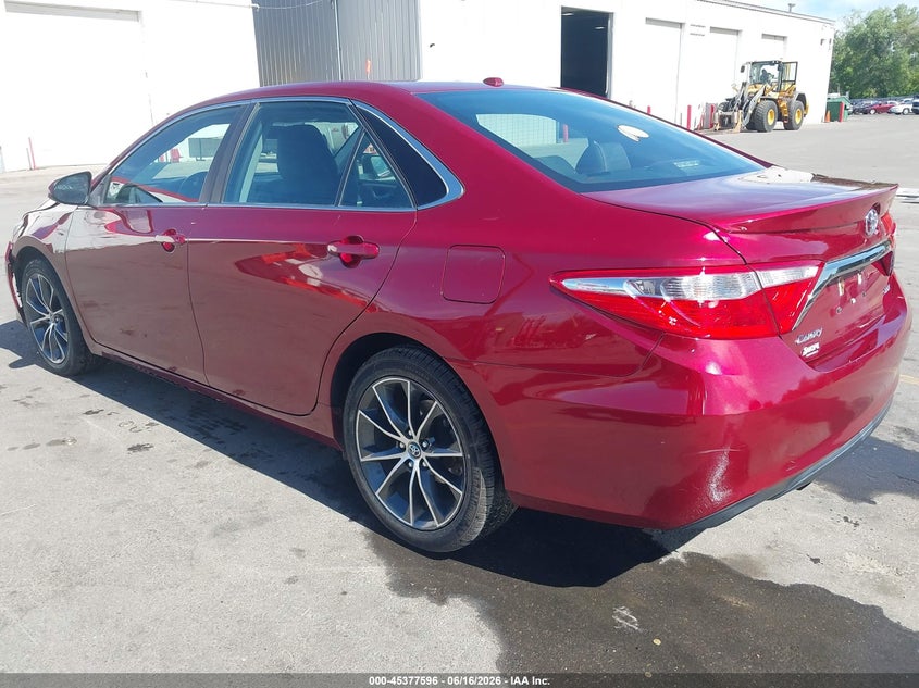 2016 TOYOTA CAMRY SEDAN 2.5L I-4 DOHC, VVT, 178HP