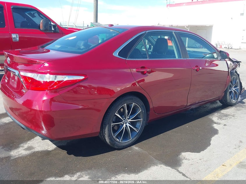 2016 TOYOTA CAMRY SEDAN 2.5L I-4 DOHC, VVT, 178HP