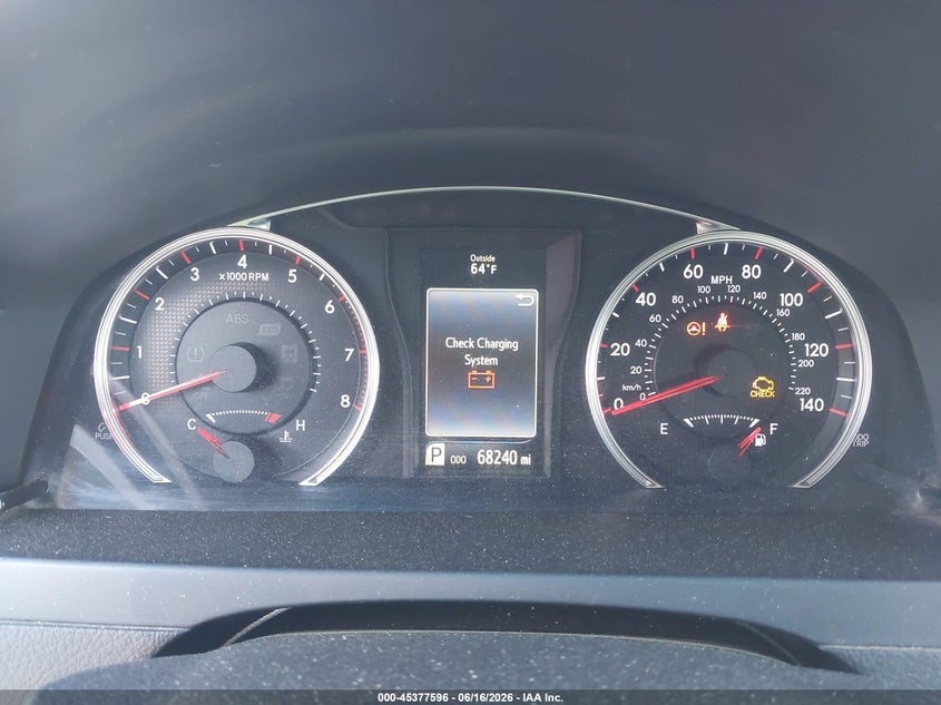 2016 TOYOTA CAMRY SEDAN 2.5L I-4 DOHC, VVT, 178HP