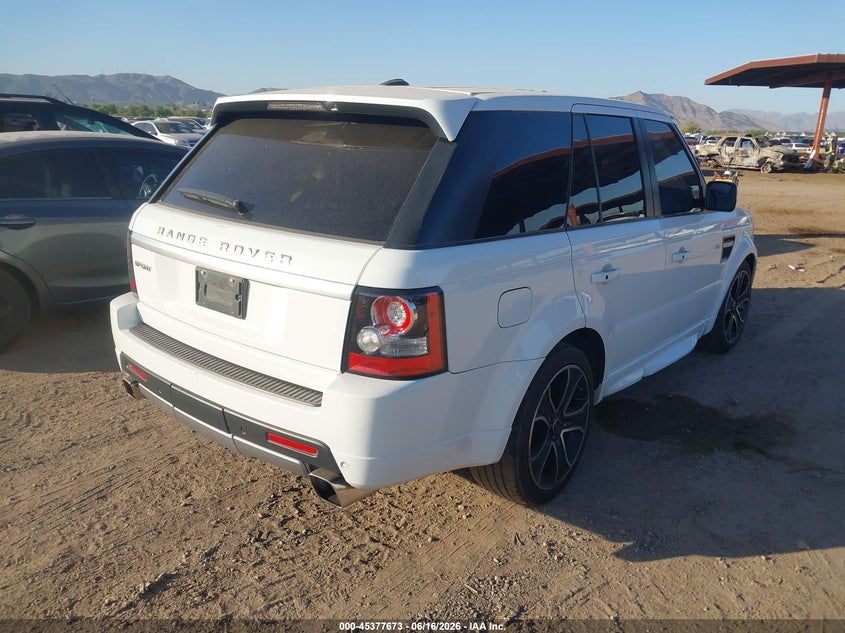 2013 LAND ROVER RANGE ROVER SPORT auction photo 4