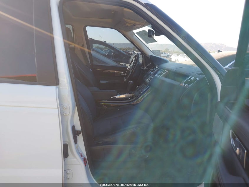 2013 LAND ROVER RANGE ROVER SPORT auction photo 5
