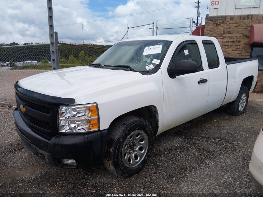Vin: 1gcscpex9az124439, lot: 45875660, chevrolet silverado 1500 work truck 20102