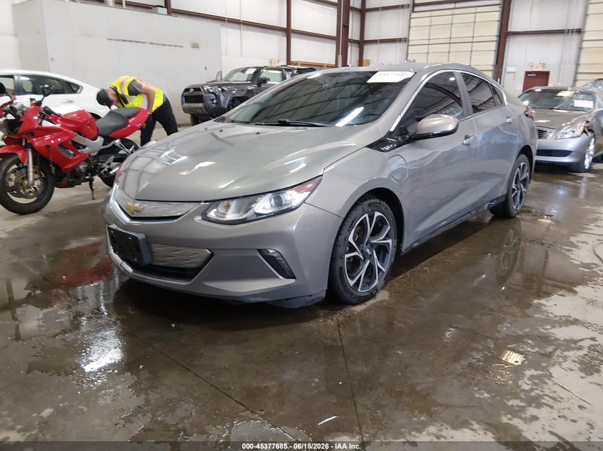 Vin: 1g1rc6s51hu201431, lot: 45875671, chevrolet volt lt 20172