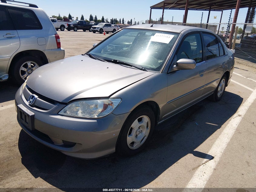 2005 Honda Civic Hybrid JHMES96615S018274 photo 1