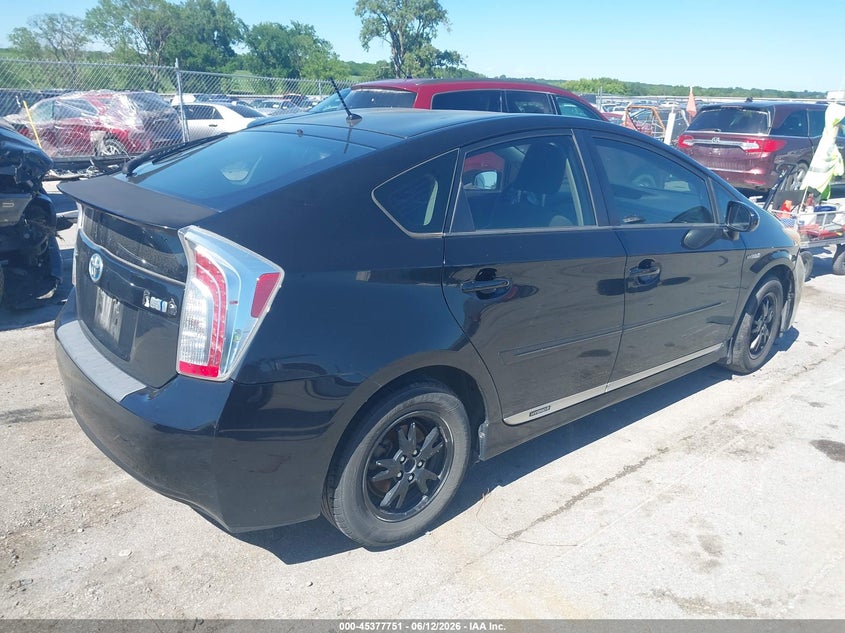 2012 Toyota Prius Two VIN: JTDKN3DU0C5409440 Lot: 45377751