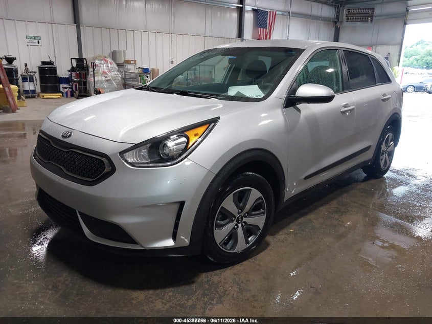 Vin: kndcb3lc5j5147465, lot: 45875742, kia niro fe 20182