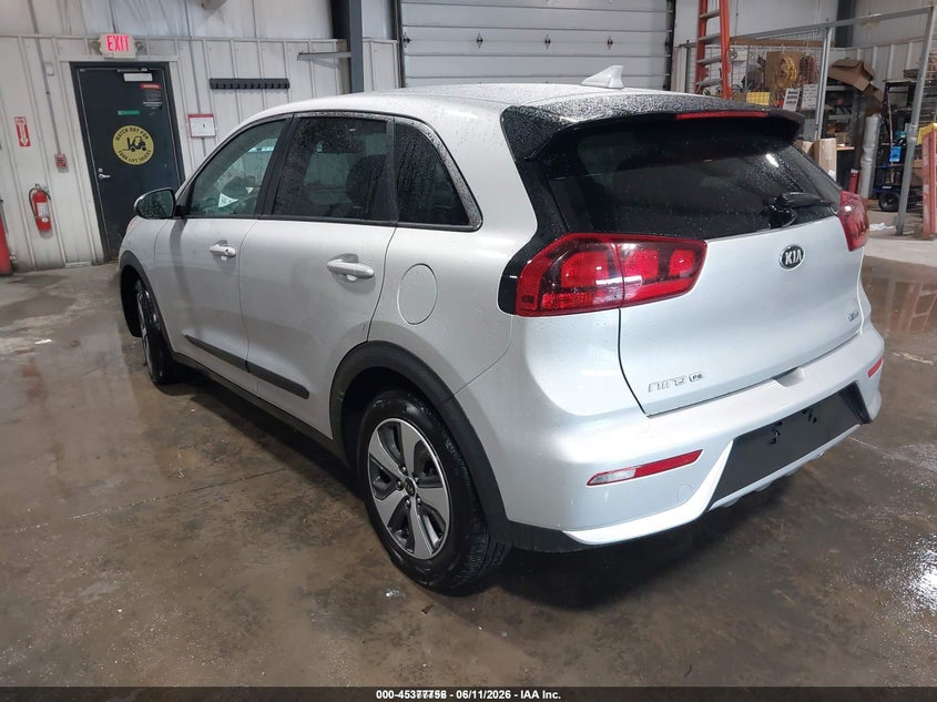 Vin: kndcb3lc5j5147465, lot: 45875742, kia niro fe 20183