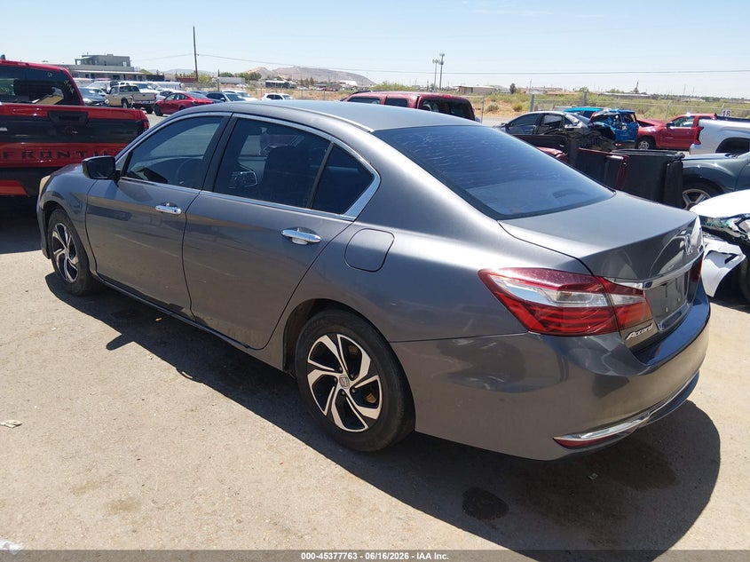 2017 HONDA ACCORD auction photo 3