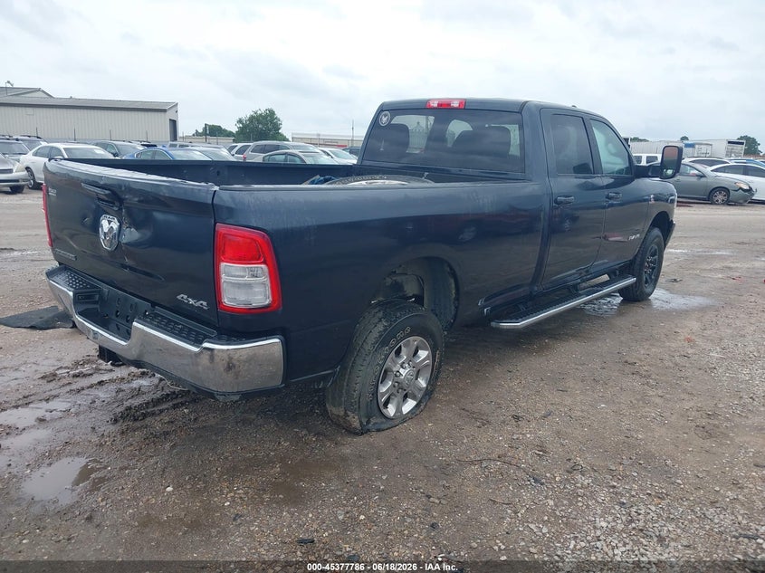Vin: 3c6ur5jl0ng182175, lot: 45875772, ram 2500 big horn  4x4 8' box 20224